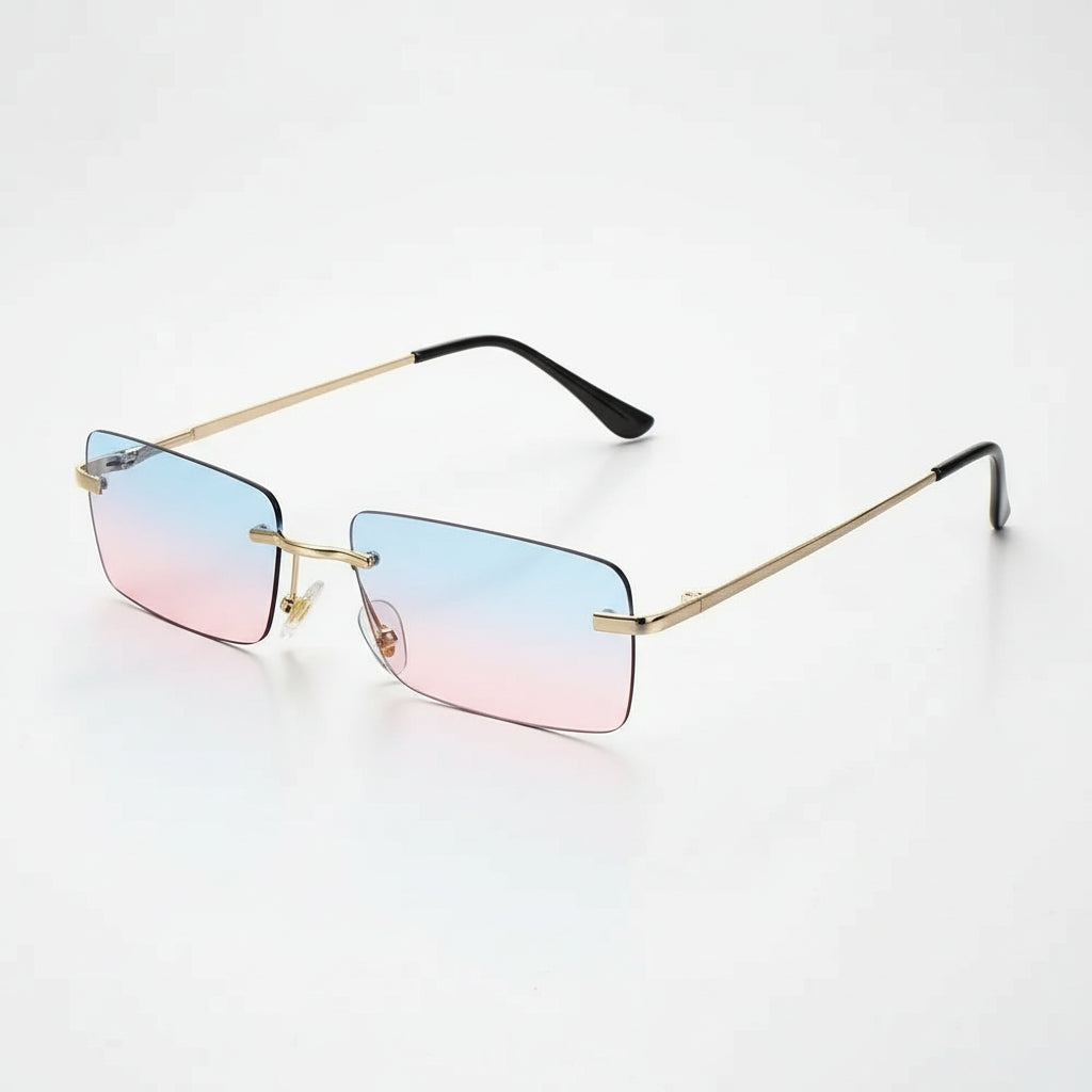 Lunettes Soleil Gradient Sans Monture